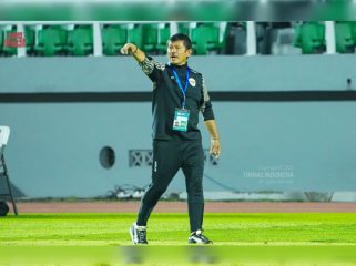 Pelatih kepala Indra Sjafri: lawan Suriah, Timnas Indonesia U20 akan rotasi pemain. FOTO: Dok. PSSI