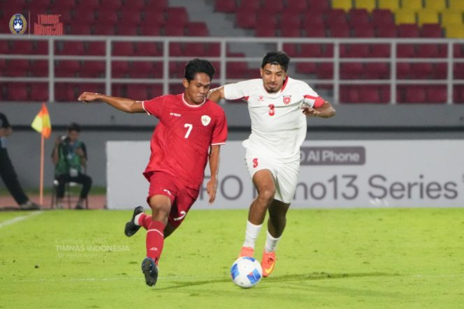 
					Timnas U-20 Indonesia berhadapan dengan Yordania. FOTO: Dok. PSSI