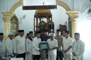 Pj Bupati Aceh Timur Sambut Wakil Gubernur Aceh dalam Safari Ramadan 2025